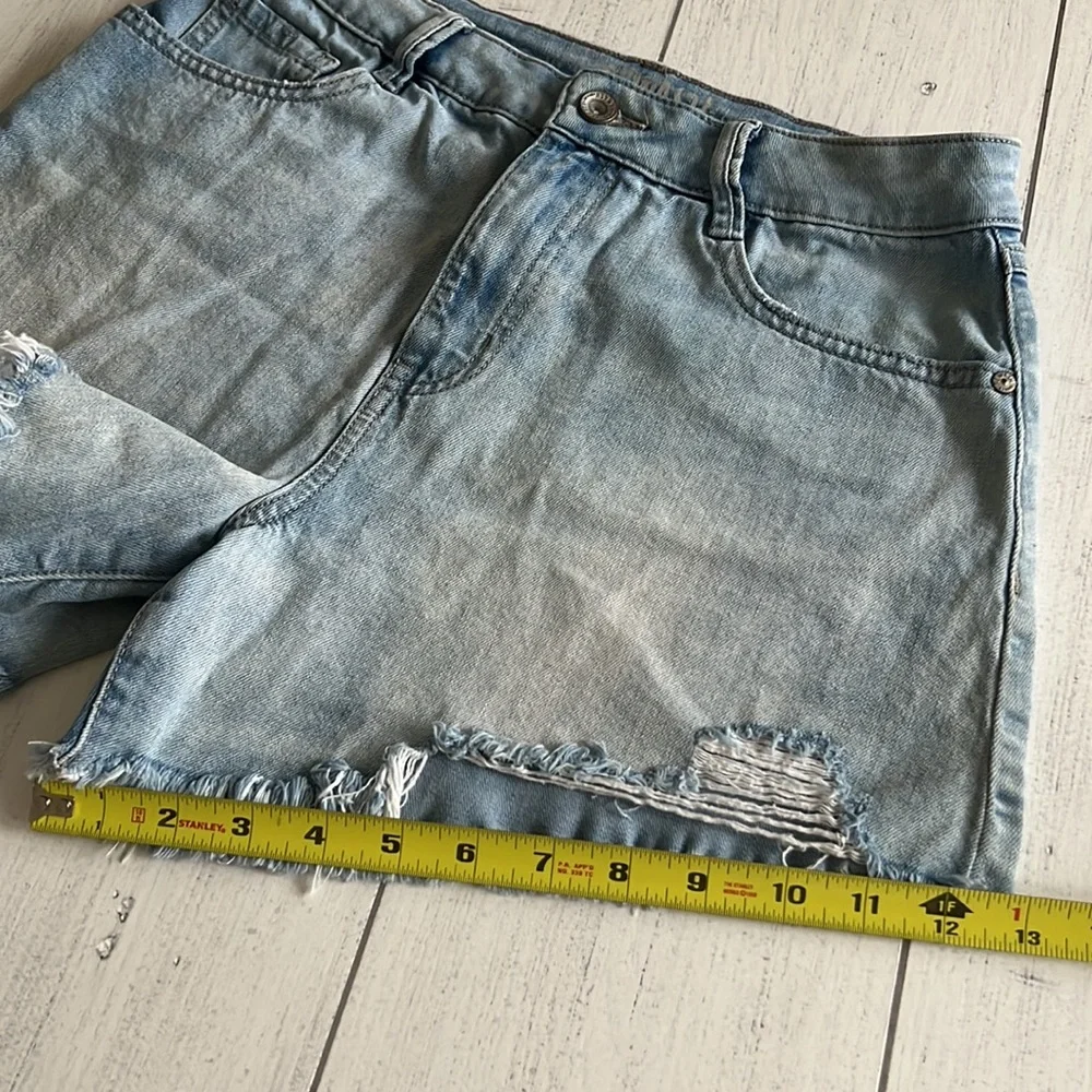 Rewash Vintage Reunion Frayed The Wedge Super
High Rise Shorts Junior Size 7 - Picture 9 of 9